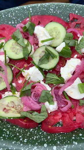 summer salad. #foodtok