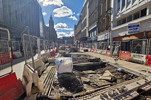 Video and photos show major Sheffield city centre street as revamp nears completion