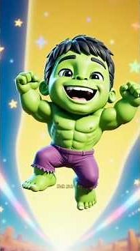Hulk ABC Jump 🟢🔤 | Fun Kids Short / #hulk #kidsfun #kidslearning