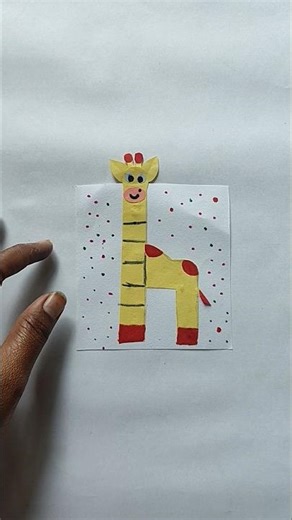 How to Make a DIY Paper Giraffe Puppet