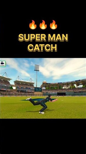 Superman Catch 🦸‍♂️ | Impossible Catch |Flying Superman Catch 🤯 | Best Catch in Real Cricket Game🔥