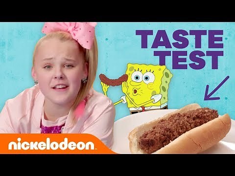 JoJo Siwa, Jade Pettyjohn & More in the 😋 Nickelodeon-Inspired Food Taste Test 🍔 (Part 2) | Nick