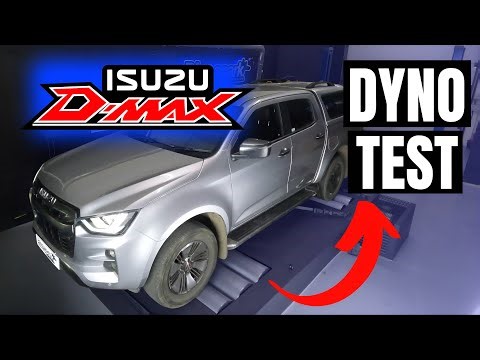 Isuzu D-Max V-Cross 1.9 161bhp/164ps Dyno Test with Bluespark Tuning Box