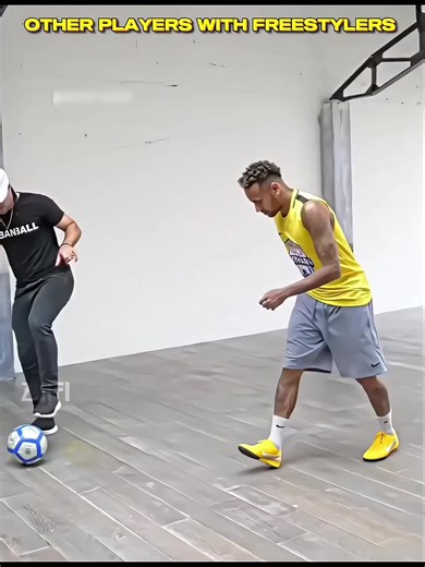 Player's With Freestylers Him 🥶 #Soccer #football #fyp #footballtiktok #neymar