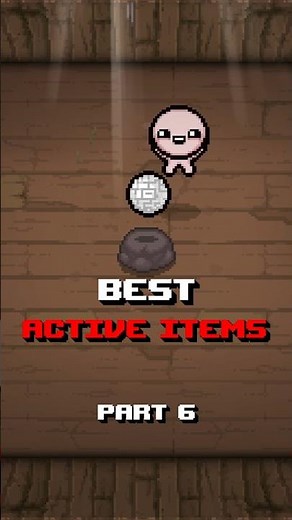 Some of the best active items in tboi