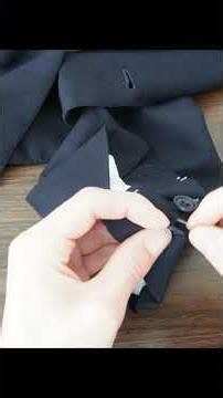New, more appropriate buttons on my jacket finally. 4 buttons, less than 10 minutes start to finish