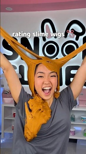 Wearing SLIME WIGS 💇🏻‍♀️
