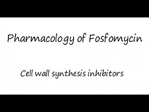 Pharmacology of Fosfomycin