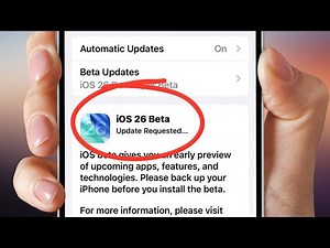 Fix iOS 26 Beta Stuck on “Update Requested” on iPhone/iPad