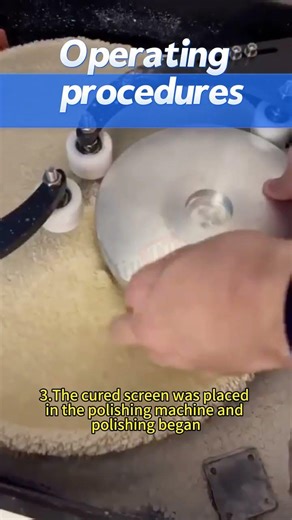 How to Remove Phone Screen Scratches | Professional Polishing Machine Demo#screen #repair #iphone