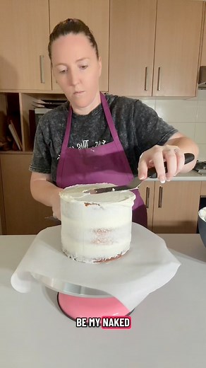 2 Tier Naked Buttercream Wedding Cake! I did a 8inch base and 6inch top. Chocolate and vanilla, with strawberry and vanilla marble cakes. The pitch was to keep it very simple and use flowers that matched the bouquet. What does everyone think of how it turned out? #cake #weddingcake #food #cakedecorating #cakedesign | Stacey Bakes Cakes