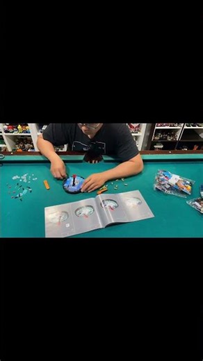 Building the Kingfisher LEGO Set - Time Lapse Build