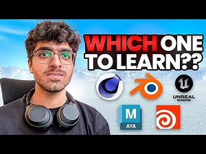What is the BEST 3D Software? Blender vs Maya vs 3dsMax vs Cinema 4D vs Houdini vs UE5 (Urdu/Hindi)