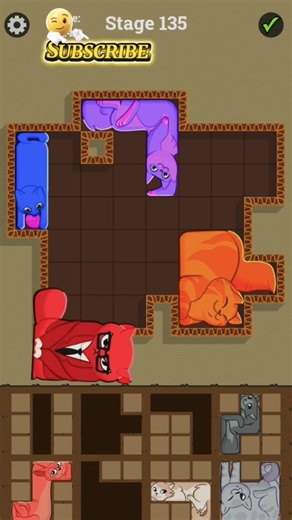 Puzzle Cats Level {{150}} | Can You Solve It? 🐱🧩 #Shorts
