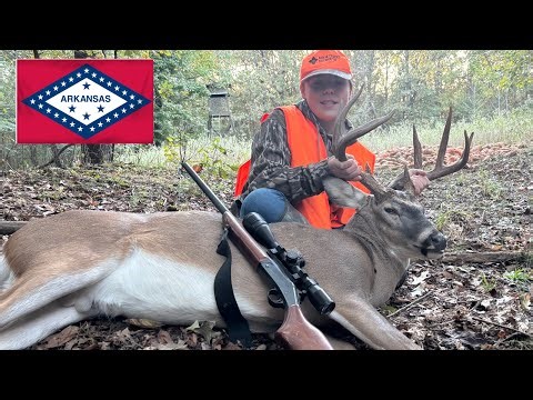 Arkansas Deer Hunting // Hunting Whitetails // Youth Hunt //