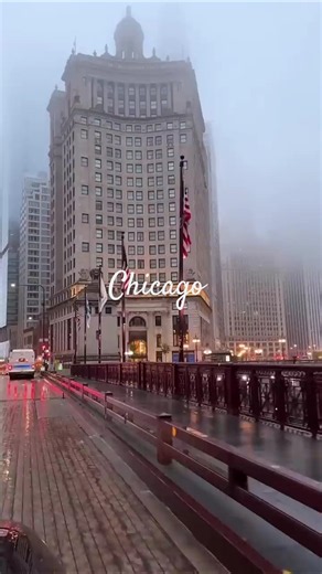 Chicago Looks Beautiful in Summer... But Winter Hits Different. 🥹❄️ #travel #chicagocity