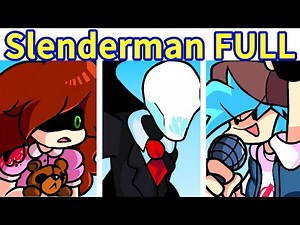 Friday Night Funkin': VS SlenderMan FULL WEEK [FNF Mod/SlenderMan Creepypasta]
