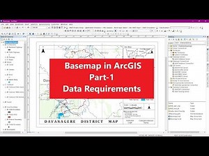 Basemap preparation in ArcGIS part-1 Data Requirements and Downloading