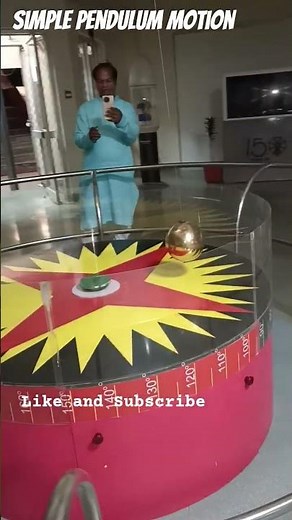 Simple pendulum Motion ll PHYSICS EXPERIMENT with Large and Heavy weight Bob #physics