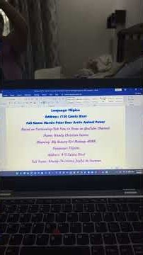 Not Seen On TV: Type New Personalized Videos in Microsoft Word - Episode 35