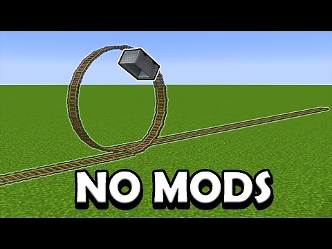 This Loop-the-Loop is in Vanilla Minecraft