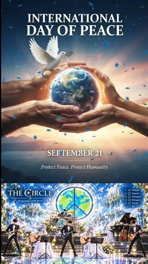 [Album] THE CIRCLE Progressive Folk Metal #TheCircle #PeaceWorldDay #MusicForPeace #WorldPeace