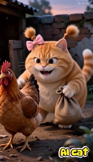 AI cat #shorts #shortvideo