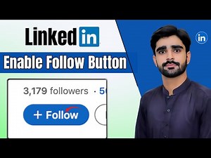 How to Add Follow Button on LinkedIn Profile 2025!