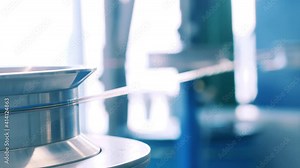 Electrical wire manufacturing process. Rotating shaft