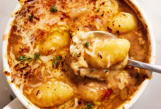 This French Onion Gnocchi Soup Recipe Will Have You Leaving The Bread Behind For Good