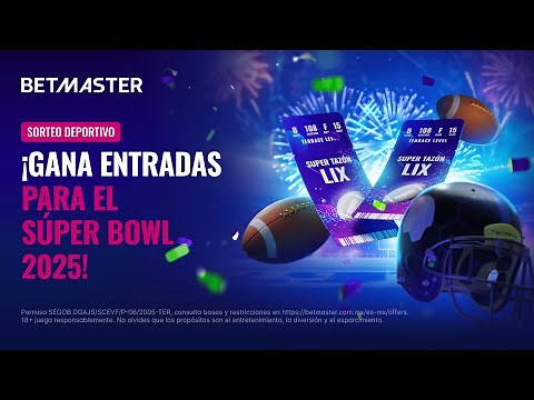 ¡Betmaster te lleva al Super Tazón 2025! 🏈
