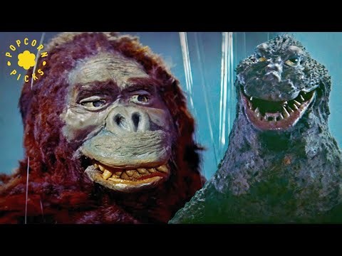 Godzilla vs Kong Mount Fuji Battle | King Kong vs Godzilla 1963
