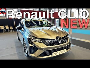 All NEW Renault CLIO E-TECH 2024 - REVIEW interior, exterior