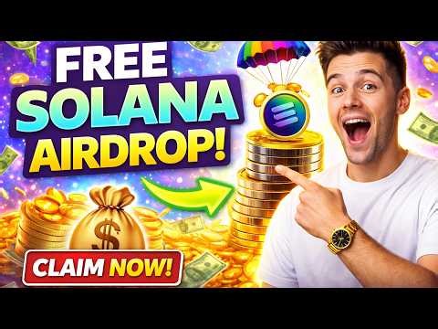 🚨 FREE SOLANA AIRDROP! 3 SOL Claim NOW Before It’s Too Late 💰