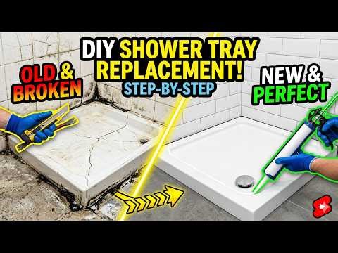 Bathroom Disaster: Cracked Shower Tray? Watch This