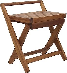 AquaTeak Spa Mantis Folding Teak Chair
