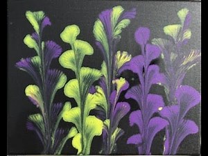 How to do Chain Pull Technique in Acrylic Paint - PaintingTube