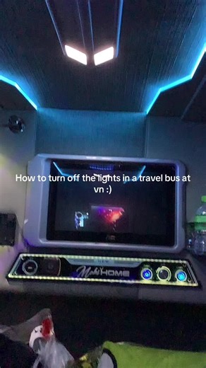 How to Turn Off the Lights in a Travel Bus