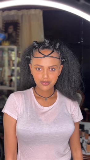 Backstage at Afro Art Modeling Academy