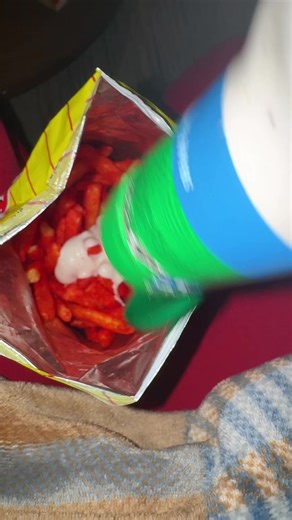 Hot fries x ranch 😍 | hot fries mukbangs