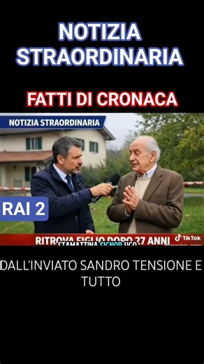RITROVATO DOPO 27 ANNI