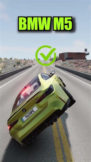 Which car will SURVIVE the jump?🤯🚗 #beamngdrive