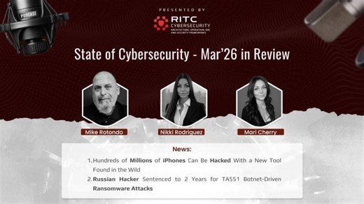Millions of iPhones Hacked? March 2026 Cybersecurity Review | RITC Cybersecurity | RITC Cybersecurity