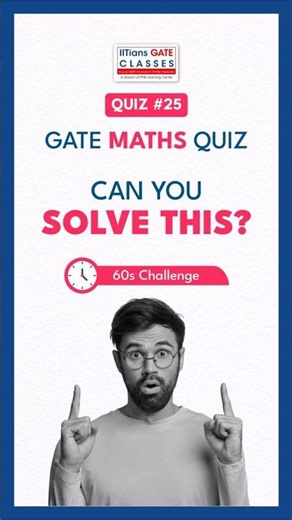 GATE 2027 Engineering Mathematics Quiz #25 | Practice Question for GATE Preparation