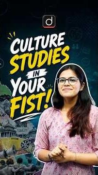 Culture Studies in Your Fist ✨ #DrishtiTeachingExams #Shorts