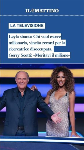 Leyla sbanca Chi vuol essere milionario, vincita record per la ricercatrice disoccupata