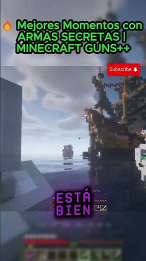 🔥 Best Moments with SECRET WEAPONS MINECRAFT GUNS++ Part 1 #minecraft #minecraftmemes