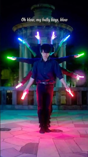 He Made LIGHT Dance to the Beat 😳✨ You Won’t Believe This Trick #shorts #viralsong
