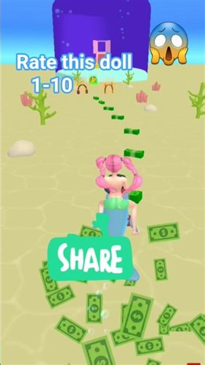 Build the perfect doll challenge! #youtube #shorts #games