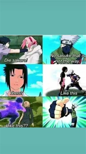 No Sasuke that is not the way